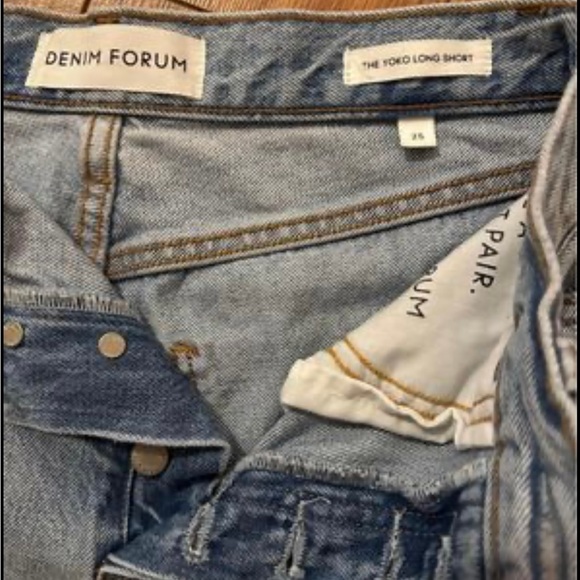Denim Forum Shorts - Picture 2 of 3